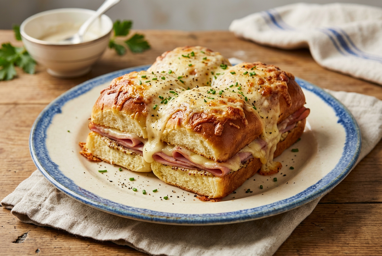 Croque Monsieur Sliders